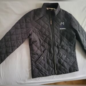 Brooks Brothers Black Quilted Puffer Jacket